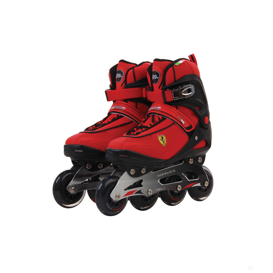 Kolieskové korčule Ferrari, Fitness, červené, 2020