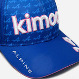 Čiapka Alpine Flatbrim, Fernando Alonso Kimoa, modrá, 2022