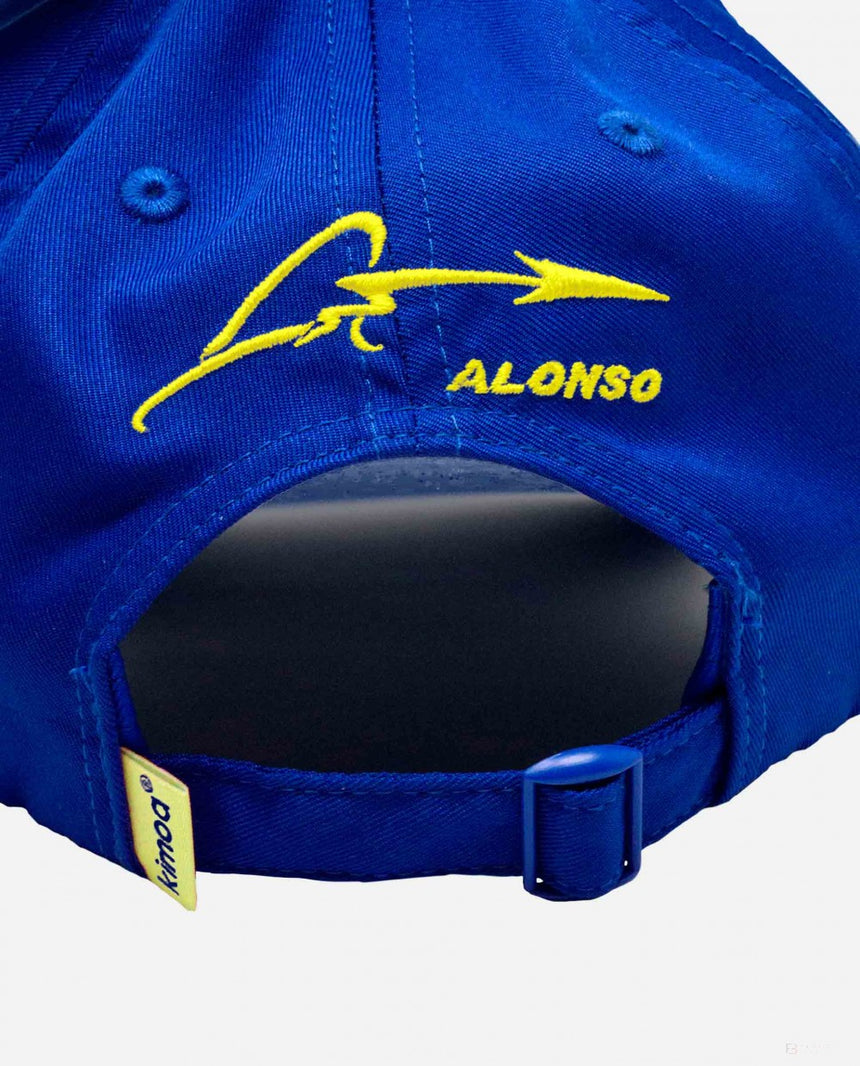 Alpská bejzbalová čiapka, Fernando Alonso Kimoa GP Španielska, modrá, 2022 - FansBRANDS®