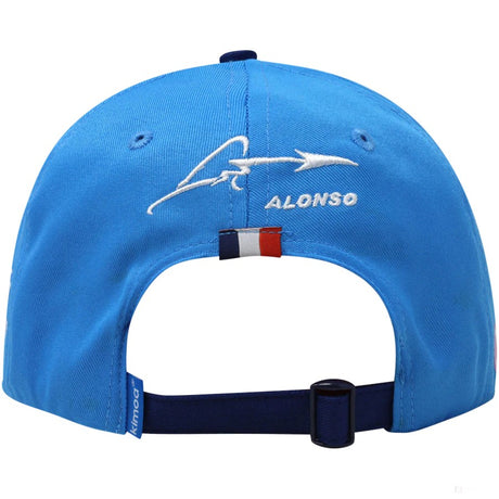 Alpská bejzbalová čiapka, Fernando Alonso Kimoa GP Francúzska, modrá, 2022 - FansBRANDS®
