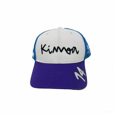 Alpská bejzbalová čiapka, Fernando Alonso Kimoa, GP Japonska, modrá, 2022 - FansBRANDS®