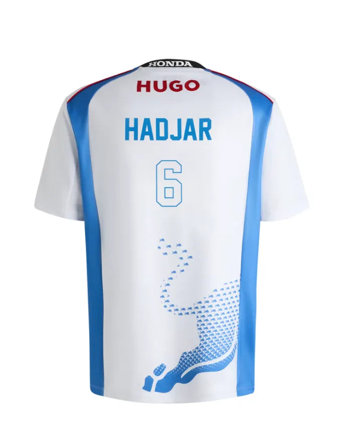 VISA RB MENS replika tričko Hadjar BIELE 🔥