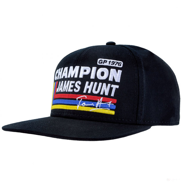 Čiapka James Hunt Flatbrim, Silverstone, pre dospelých, čierna, 2019 - FansBRANDS®