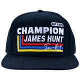 Čiapka James Hunt Flatbrim, Silverstone, pre dospelých, čierna, 2019 - FansBRANDS®