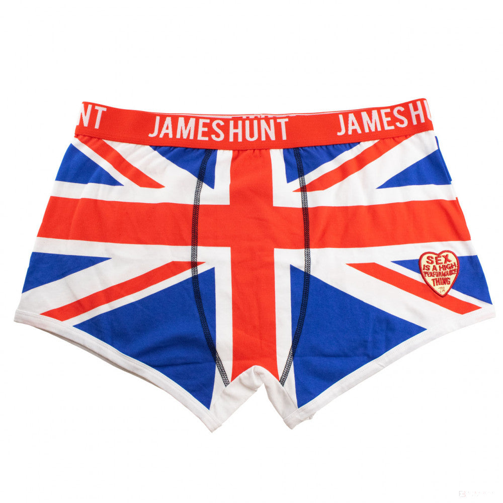Spodná bielizeň James Hunt, prilba + boxerky Union Jack – dvojité balenie, modrá, 2021 - FansBRANDS®