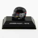 Mini prilba James Hunt, mierka 1:8, Balck, 1976 - FansBRANDS®