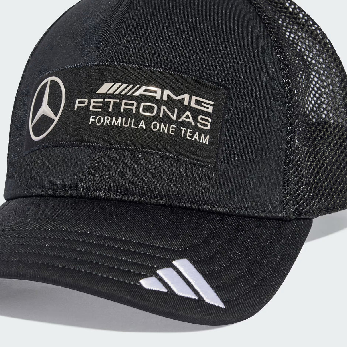 Mercedes šiltovka, trucker, plné logo, čierna 🔥