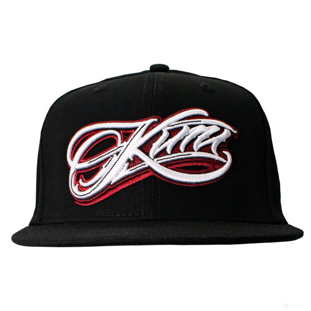 Šiltovka Kimi Raikkönen Flatbrim, pre dospelých, logo Script, čierna, 2019 - FansBRANDS®