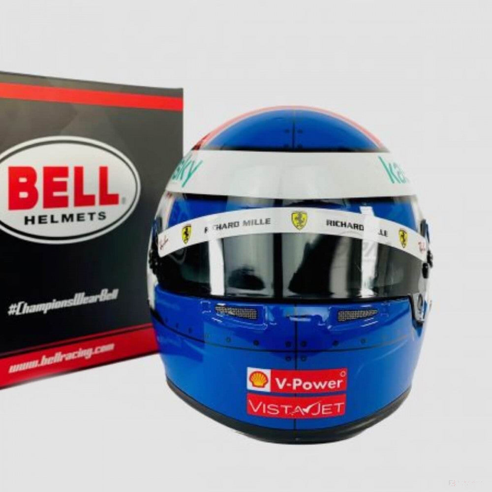 Charles Leclerc Mini helmet, 2021, Monaco GP 1:2 - FansBRANDS®