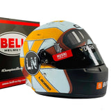 Lando Norris Mini Helmet 2021 Gulf edition 1:2 - FansBRANDS®