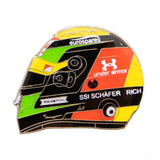 Odznak Micka Schumachera, odznak prilby, viacfarebný, 2019