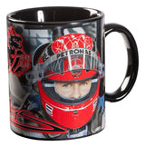 Michael Schumacher Hrnček, prilba, 300 ml, čierna, 2015 - FansBRANDS®