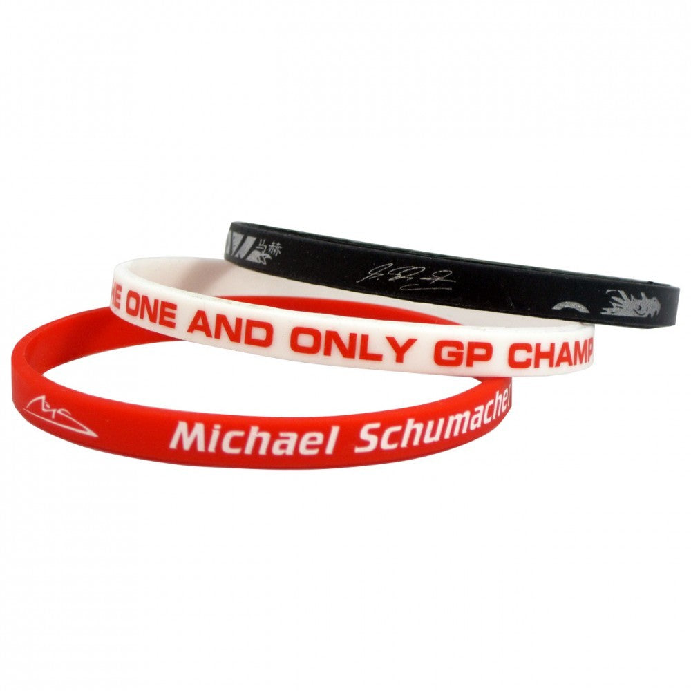 Náramok Michaela Schumachera, sada, viacfarebný, 2015