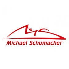 Nálepka Michaela Schumachera, logo, čierna, 2015