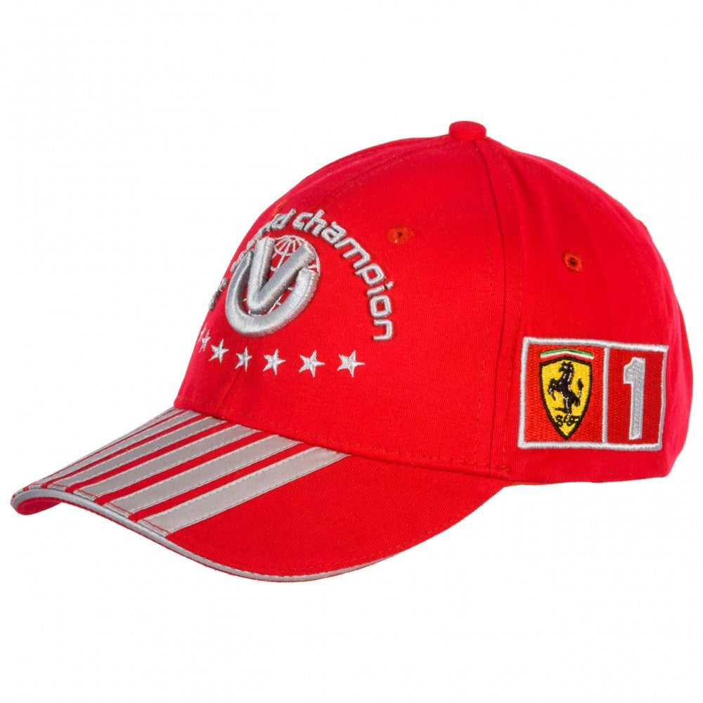 Bejzbalová čiapka Michaela Schumachera, 7 šampiónov, pre dospelých, červená, 2015