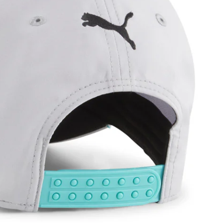 Mercedes čiapka, Puma, tímové, bejzbalová čiapka, striebro, 2024