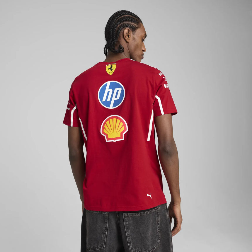 Scuderia Ferrari Team Crew Neck T-Shirt 🔥
