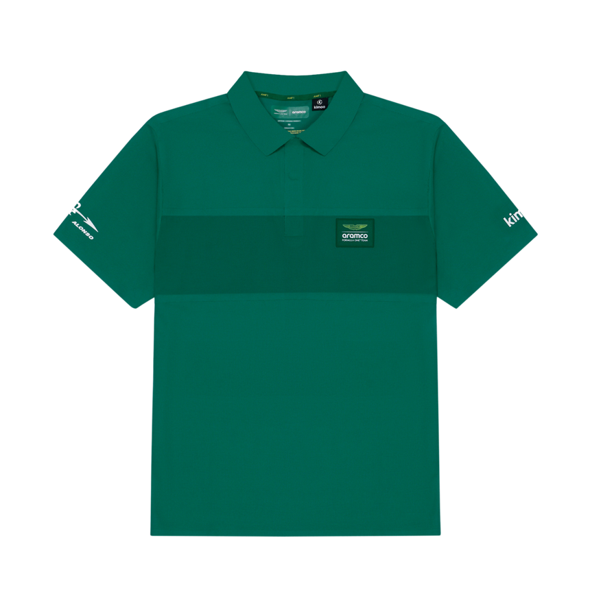 Fernando Alonso polo, Kimoa, minimálna, zelená, 2024