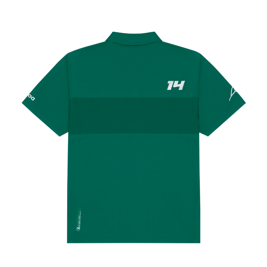 Fernando Alonso polo, Kimoa, minimálna, zelená, 2024