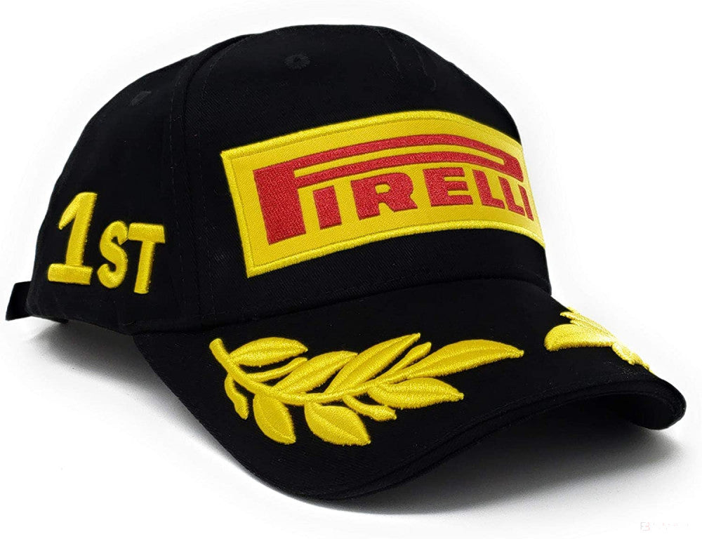 Bejzbalová čiapka Pirelli Podium, pre dospelých, čierna - FansBRANDS®