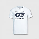 Scuderia Alpha Tauri, Fanwear, Kids, Logo,T-shirt, White 2022 - FansBRANDS®