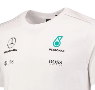 Detské tričko Mercedes, Tím, biele, 2017