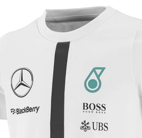 Detské tričko Mercedes, Tím, biele, 2015