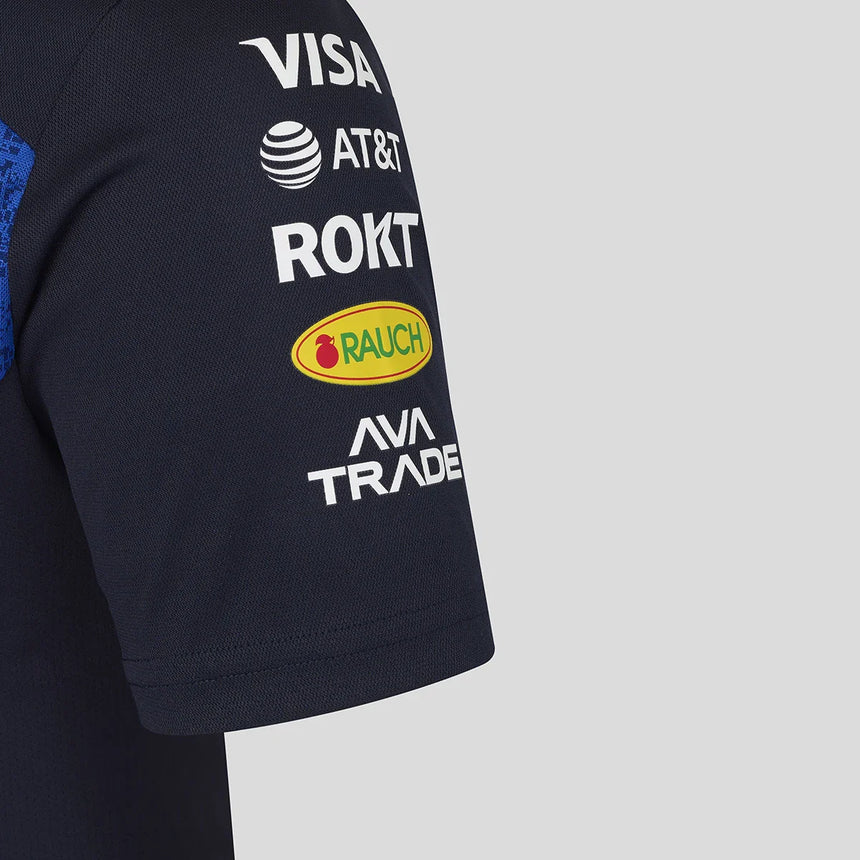 Red Bull polo tričko, tímové, dámske, modré