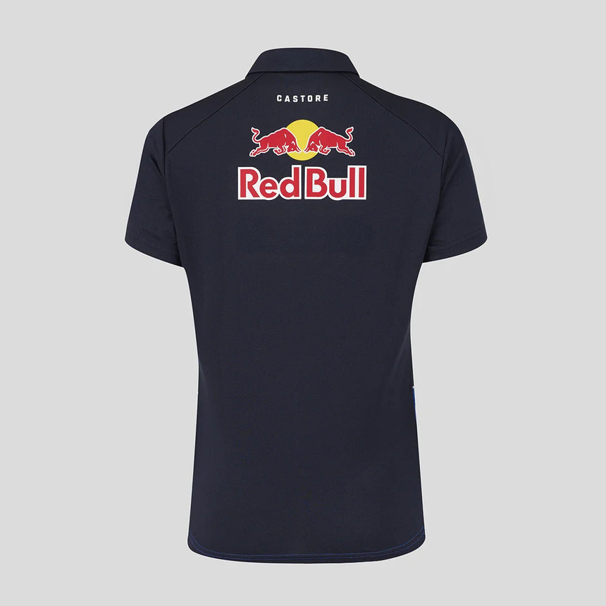 Red Bull polo tričko, tímový, Max Verstappen, dámske, modré