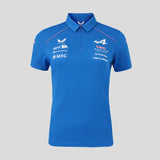 Alpine polo, tím, dámske, modré
