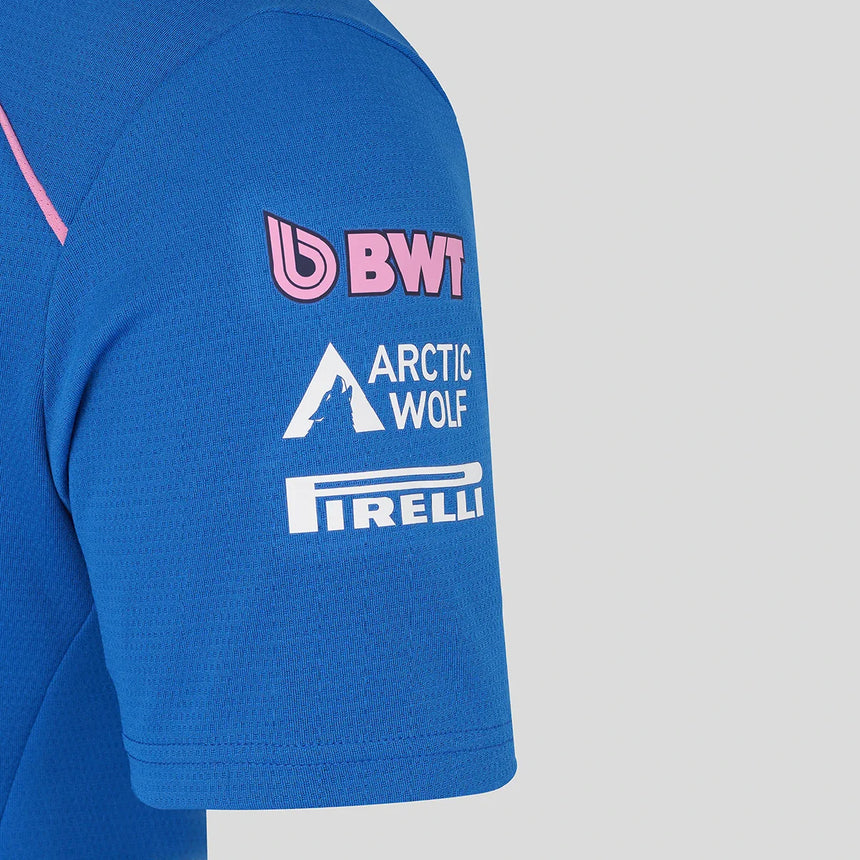 Alpine polo, tím, dámske, modré