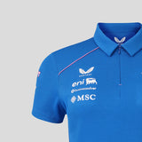 Alpine polo, tím, dámske, modré