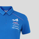 Alpine polo, tím, dámske, modré