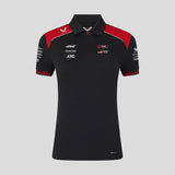 Haas F1 polo tričko, dámske, čierne