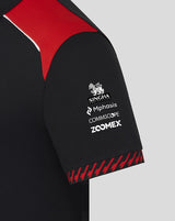 Haas F1 polo tričko, dámske, čierne