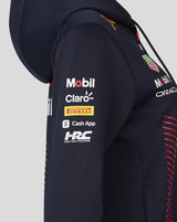Red Bull Racing sweatshirt, hooded, full zip, team, women, blue, 2023 - FansBRANDS®