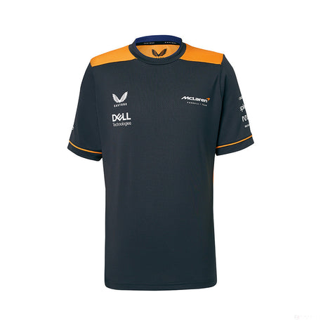 Detské tričko McLaren, tímová zostava, sivá, 2022 - FansBRANDS®