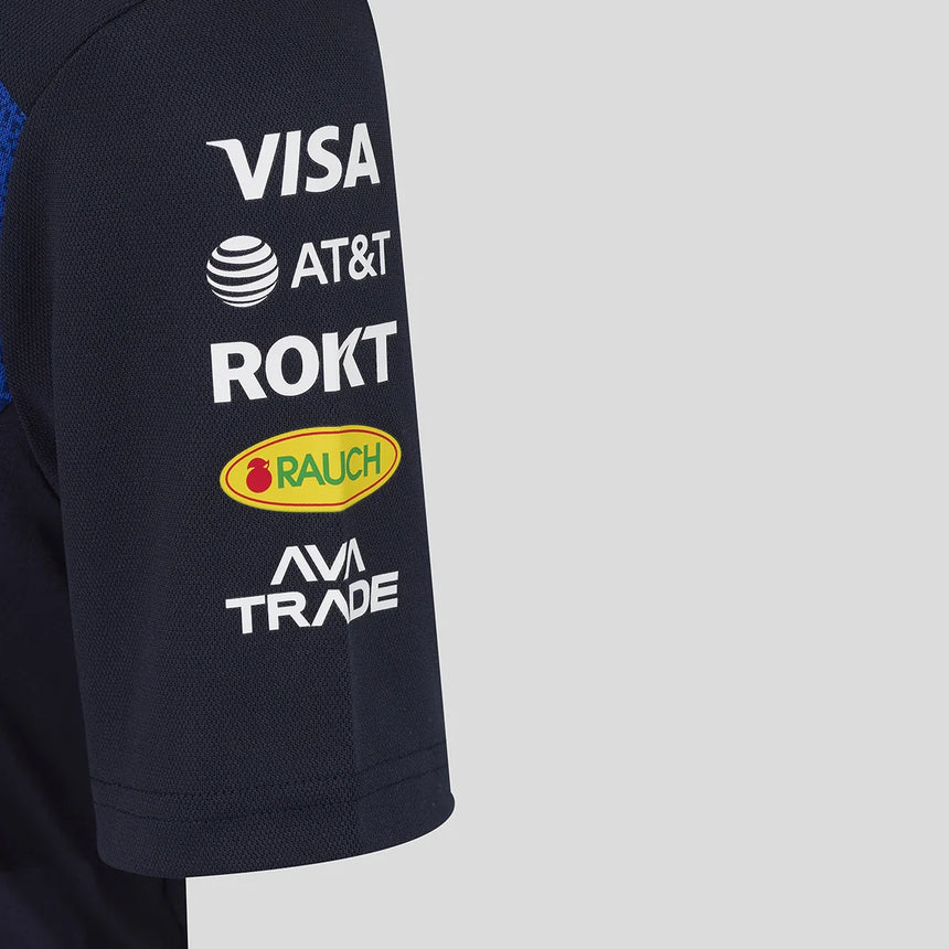 Red Bull polo tričko, tím, detské, modré