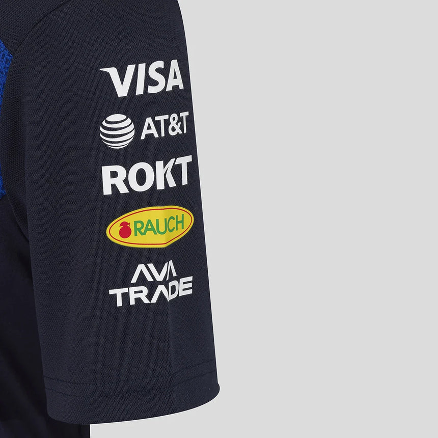 Red Bull detské tričko tím modré