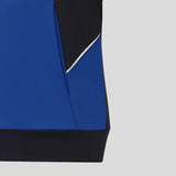 Red Bull tímová detská mikina s kapucňou na zips, modrá