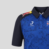 Red Bull polo tričko, tím, Max Verstappen, pre deti, modré
