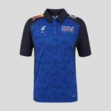 Red Bull polo pre deti, tím Isack Hadjar, modrá