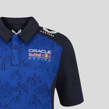 Red Bull polo pre deti, tím Isack Hadjar, modrá