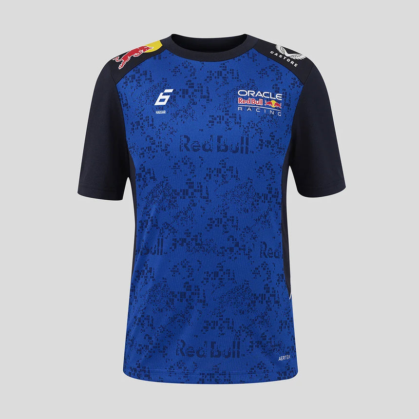 Red Bull tričko pre deti, tím, Isack Hadjar, modré