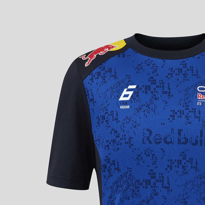 Red Bull tričko pre deti, tím, Isack Hadjar, modré