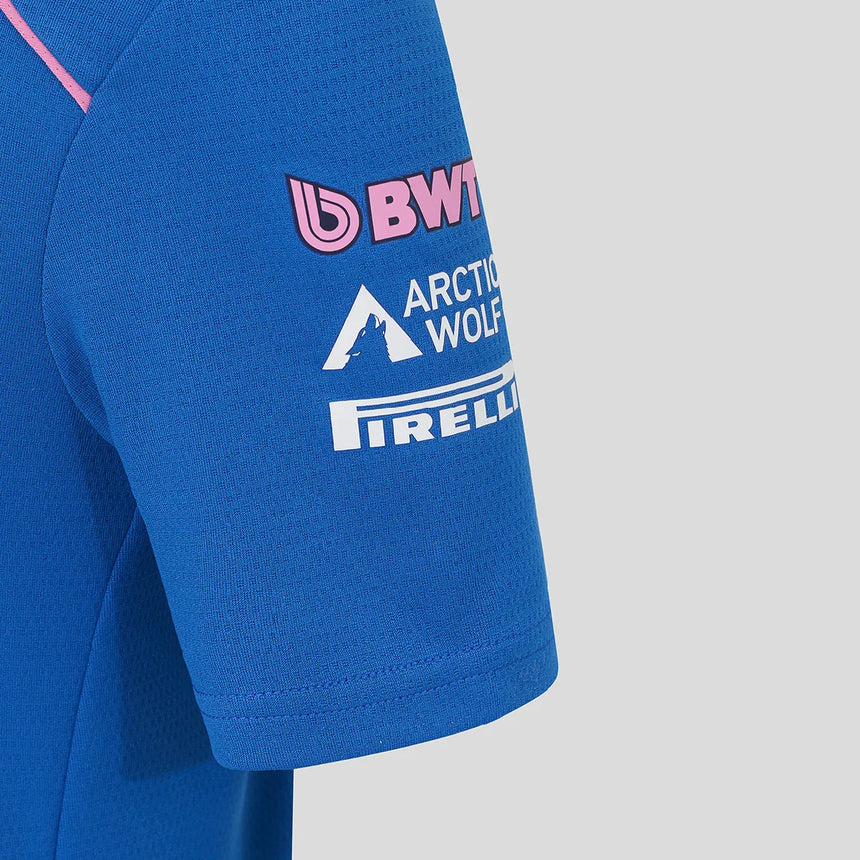 Alpine detské tímové tričko, modré