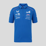 Alpine polo tričko, detské, modré