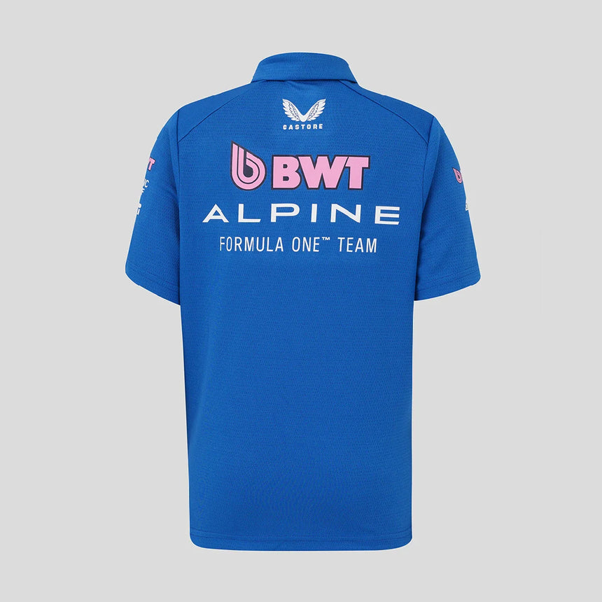 Alpine polo tričko, detské, modré