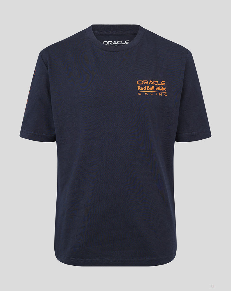 Red Bull Racing t-shirt, Max Verstappen, OP1, kids, blue - FansBRANDS®