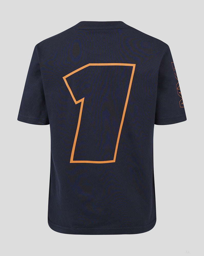 Red Bull Racing t-shirt, Max Verstappen, OP1, kids, blue - FansBRANDS®
